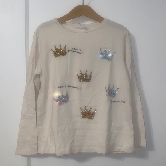 Zara long sleeve shirt size 9 - Picture 1 of 4